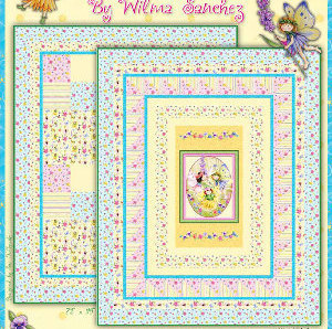 Wildflower Fairies by by Wilma Sanchez