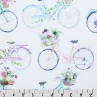 Bicycle Blooms Digital Cuddle