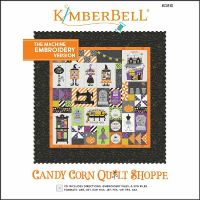 Candy Corn Quilt Shoppe Embroidery CD