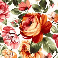 Harvest Rose Flannel