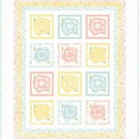 French Rose Buds Quilt Kit