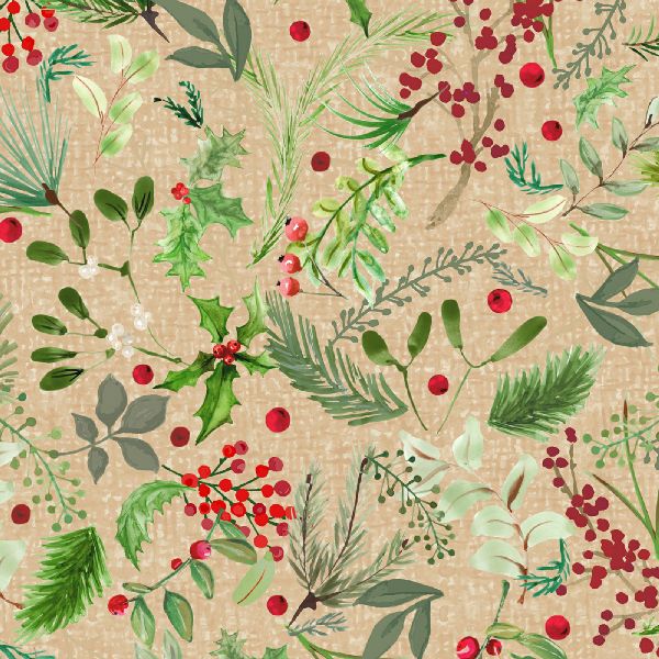 Winter Wreaths, Winter Wreaths, MAS10881E, Fabric Catalog, Needlecraft